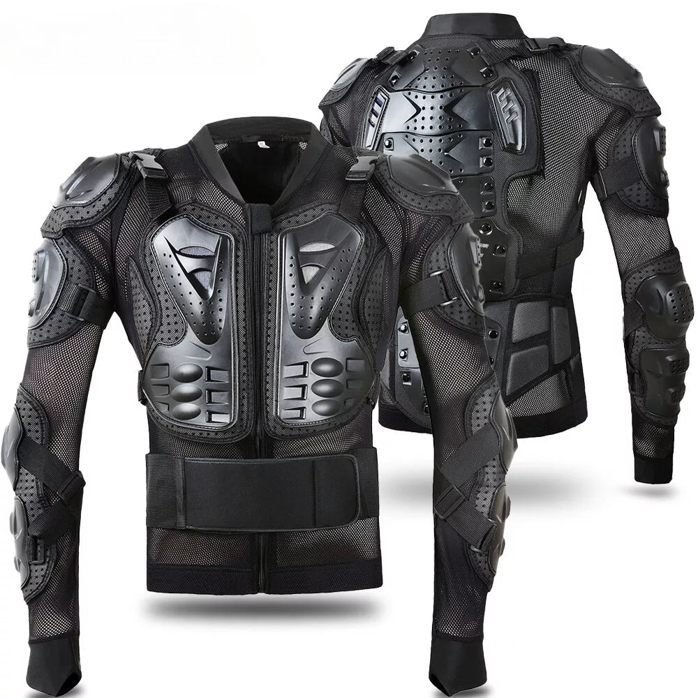 Vemar Full Body Armor Motorcycle Jacket Chest Back Protector Moto Body Armor Guard Motocross Racing Armor Jacket Cycling MX Coat